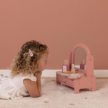 Schminktisch aus Holz für Kinder