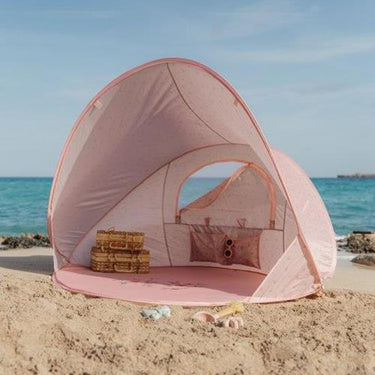 Pop Up Strandmuschel / Strandzelt in Rosa