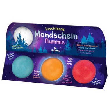 Leuchtende Mond Flummis - Rot