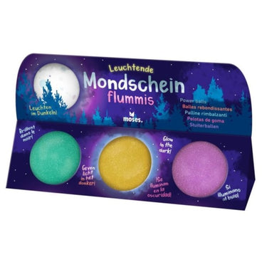 Leuchtende Mond Flummis - Violett
