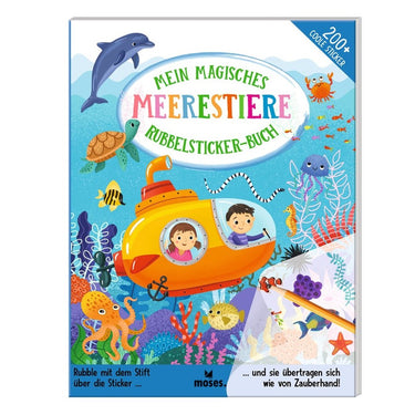 Mein Magisches Meerestiere Rubbelsticker-Buch