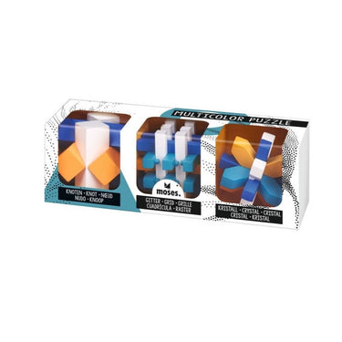 Be clever! Multicolor Puzzle 3er Set