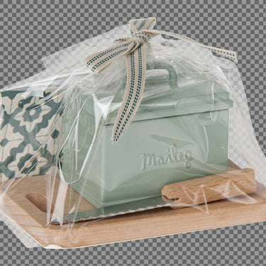 Miniatur Brotbox mit Schneidebrett und Messer - Zubehör Maileg