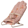 Maileg Micro Wippe rosa Blumen