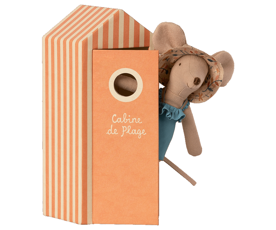 Strandmaus, Mama in Cabin de Plage