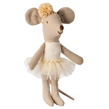 Ballerina Maus, Kleine Schwester - Off White - Zubehör Maileg