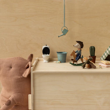 Maileg Cowboy Maus - Bruder Maus auf Schaukelpferd