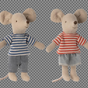 LouiMax and Stella - Maileg kleiner Bruder und Schwester Maus