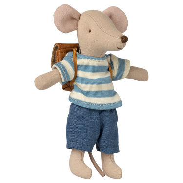 Maileg großer Bruder Maus mit Rucksack
