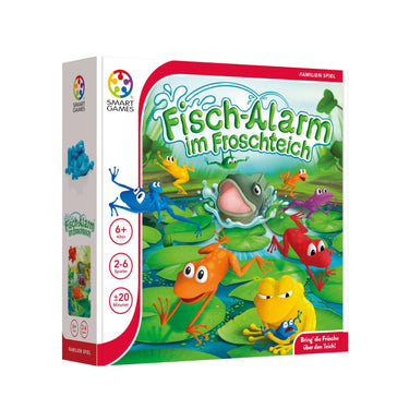 Fischalarm im Froschteich, Brettspiel für die ganze Familie - Smart Games