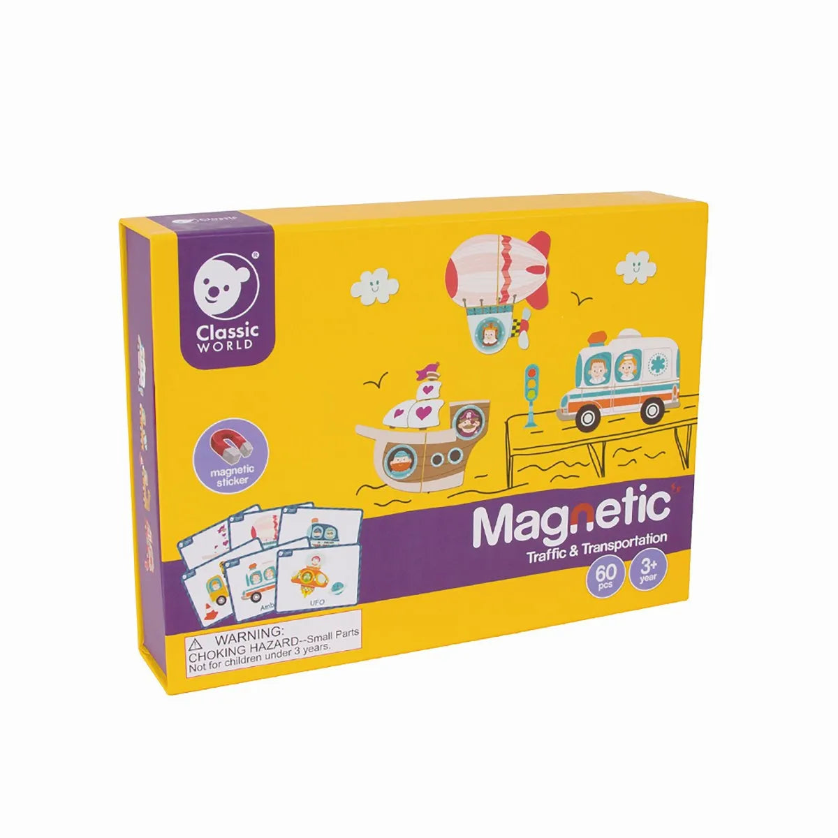 Magnetspiel / Magnetpuzzle Fahrzeuge