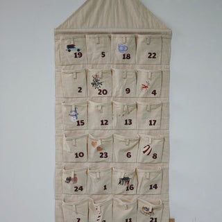 Großer Kalender mit 24 Fächern & süßen Motiven