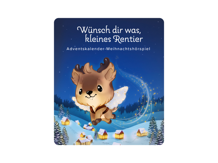 Tonie Figur Wünsch dir was, kleines Rentier - Adventskalender-Weihnachtshörspiel
Adventskalender 2023