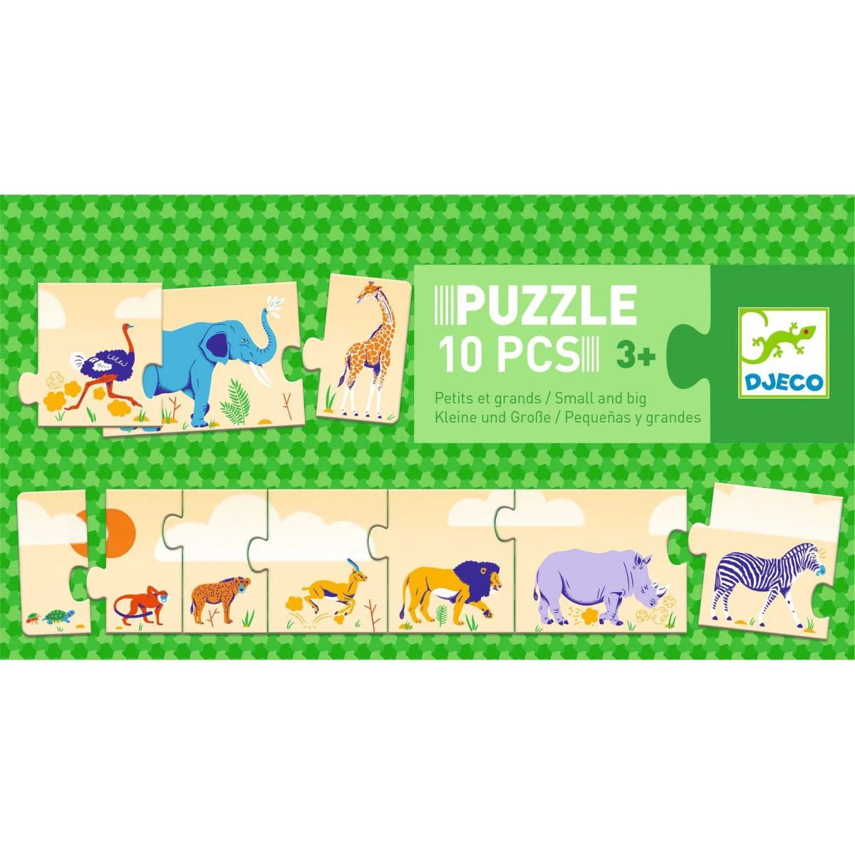 Lernspiele: Puzzle Klein & Groß