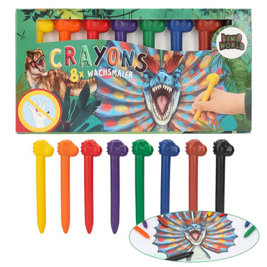 8 Crayons im Karton Etui