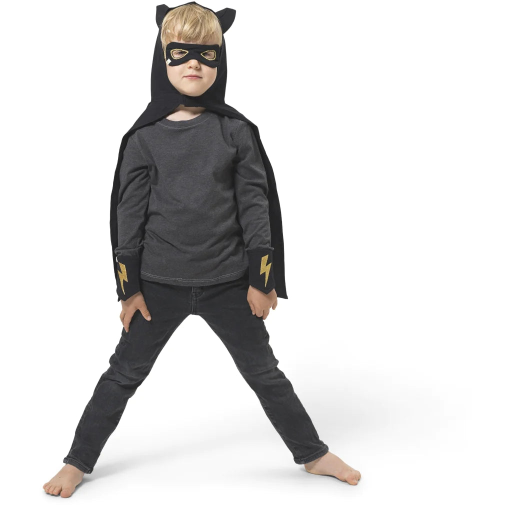 Superheld Kostüm Fabelab - Biobaumwolle, für 3-6 Jährige