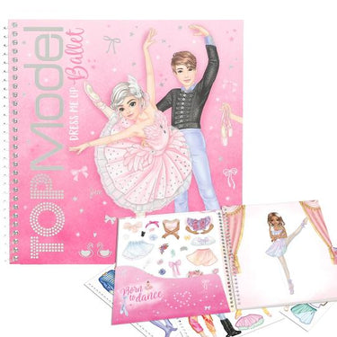 TOPModel Dress Me Up Stickerheft Ballett