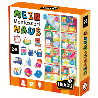 Headu Mein Montessori Haus, 2-5 Jahre - Lernspielzeug