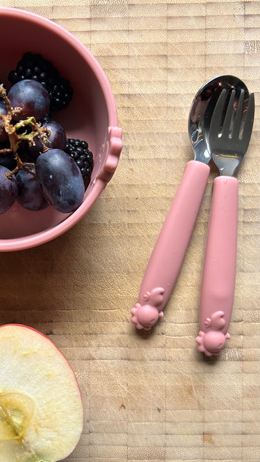 Silikonschüssel mit Saugnapf - Schale für Kids ab 6 Monaten