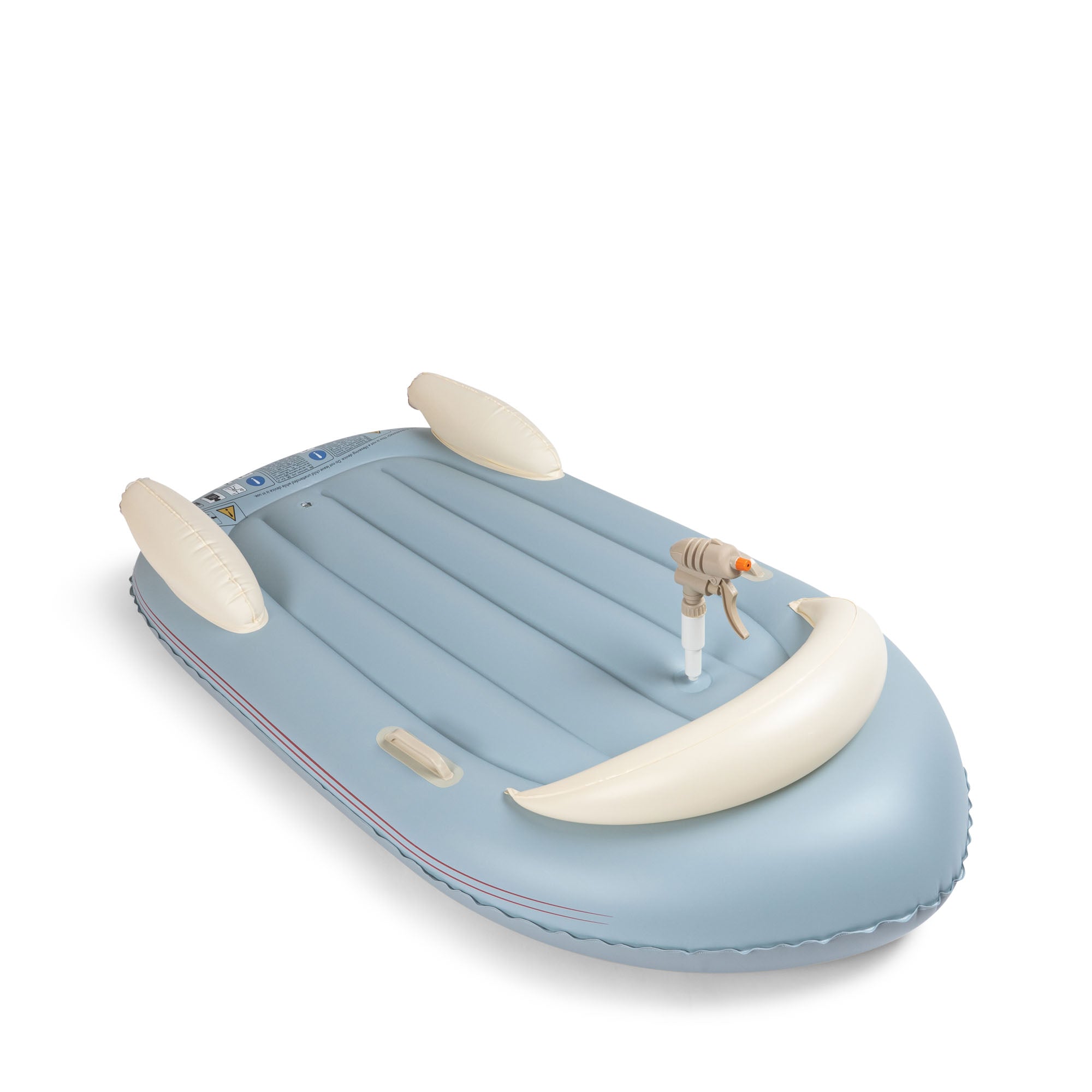 Speed Boot Luftmatratze / Badetier mit Wasser Sprinkler