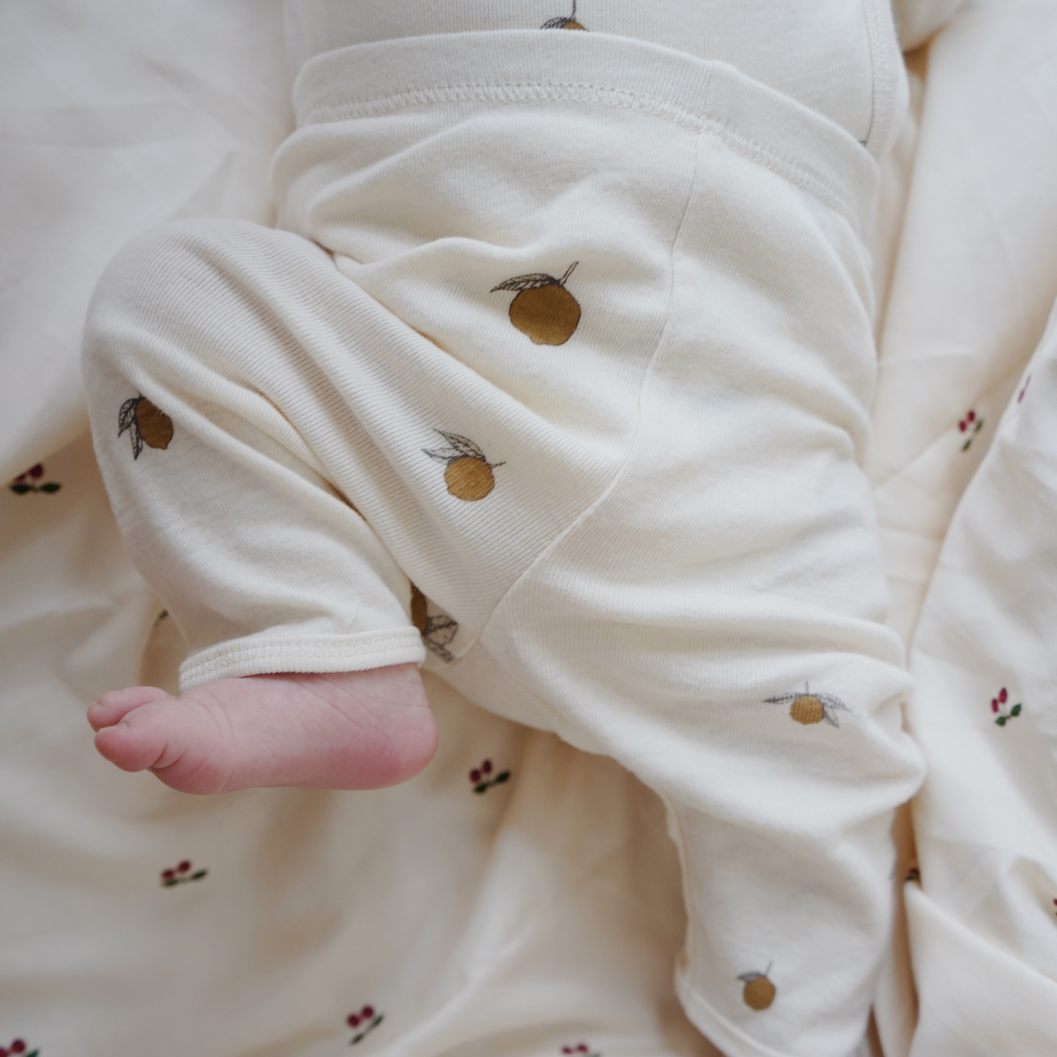 Leggings für Neugeborene, Babys - Bio-Baumwolle