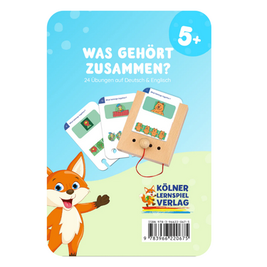 Was gehört zusammen? 5+ Jahre - Kartensatz für den Lochkasten