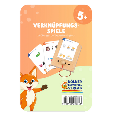 Verknüpfungsspiele, 5+ Jahre - Kartensatz für den Lochkasten