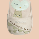 Kinderrucksack Eule Isolde - personalisiert