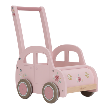 Little Dutch Retro Laufwagen in Rosa Retro Baby Walker Alohakids