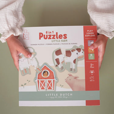 Little Dutch 6-in-1 Puzzle Little Farm