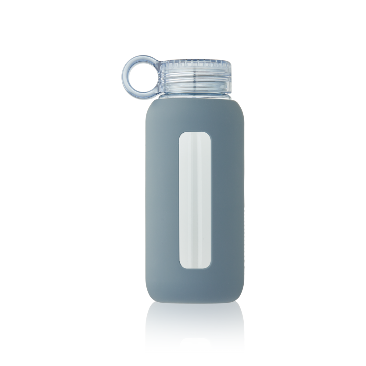 Yang Trinkflasche mit Silikonhülle & Strohhalm 500ml