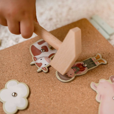 Little Dutch Hammerspiel mit Bauernhof-Tieren