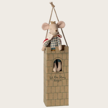 Maileg Koenig Maus in Schlosstasche