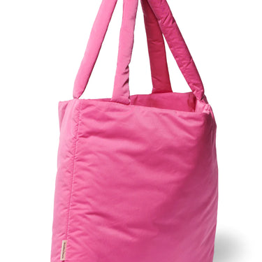 Pinke wattierte Mom-Bag
