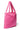 Pinke wattierte Mom-Bag