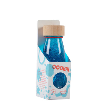 Float Bottle Blue - Sensorik Flasche