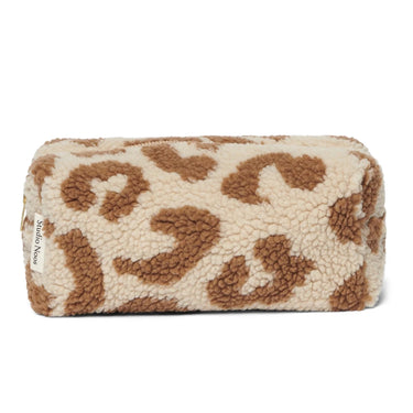 Kosmetiktasche - Pouch Beige Leopard