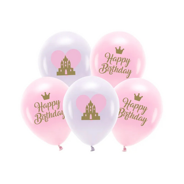 Geburtstag Luftballons Happy Birthday im 6er Set