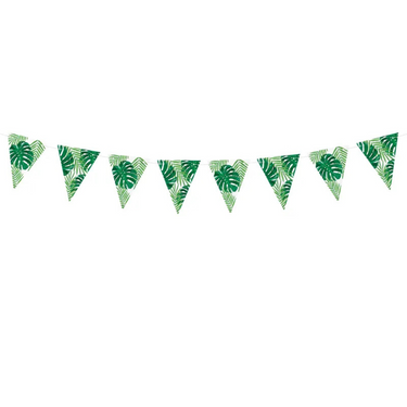 Girlande Aloha - Blätter, Geburtstag Dekoration