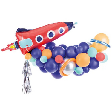 Riesige Weltraum Girlande mit vielen Ballons