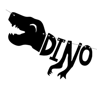 Dinosaurier Banner, Dino Geburtstag Dekoration