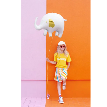 Elefant großer Folienballon, 83x58 cm
