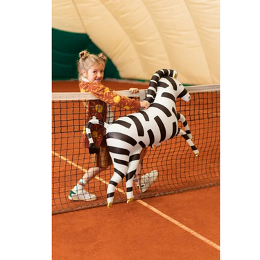 Zebra Großer Folienballon, 115 x 85cm