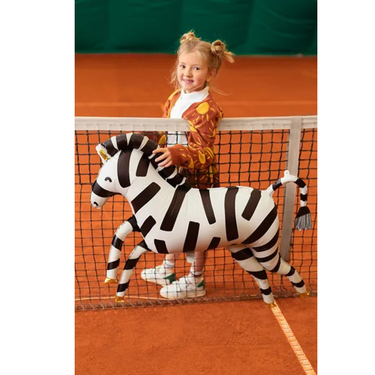 Zebra Großer Folienballon, 115 x 85cm
