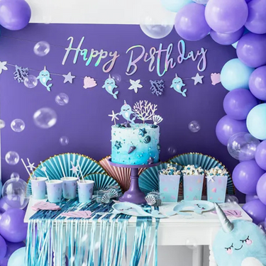 Happy Birthday Geburtstags Girlande,  62cm