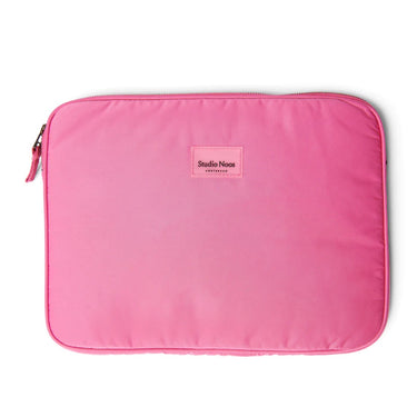 Pinke wattierte Laptop-Tasche für 13 Zoll Laptops