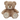Großer flauschiger Teddybär (50cm)
