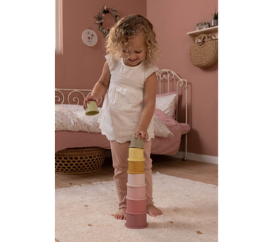 Stapel Becher / Stapelturm für Kleinkinder - in 2 Farben