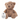Herzschlag-Kuscheltier Bär "Lou" in Braun mit Schrei-Sensor
