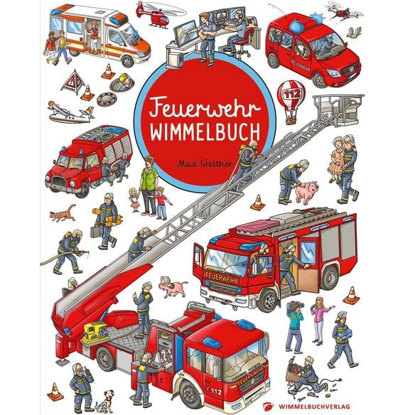 Feuerwehr Wimmelbuch